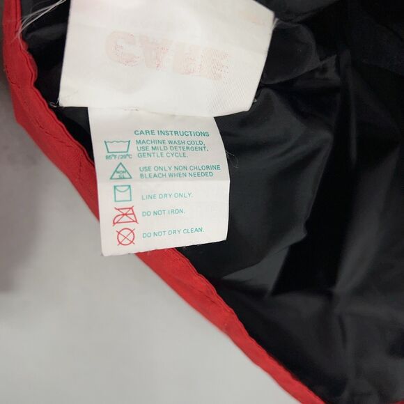 Obermeyer Jacket Womens Small Red Alpine Embroidered Ski Snow Mountain Retro 90s - Picture 14 of 16